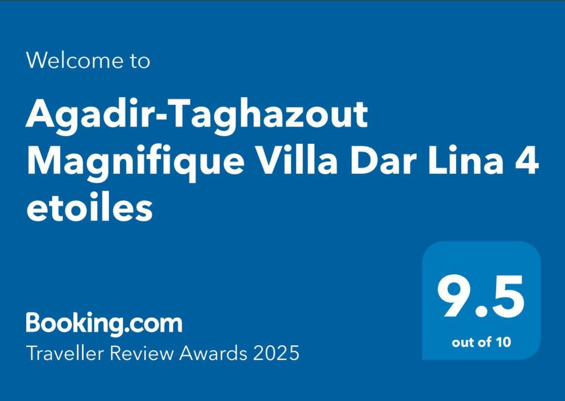 Agadir-Taghazout Magnifique Villa Dar Lina 4 Etoiles Esterno foto